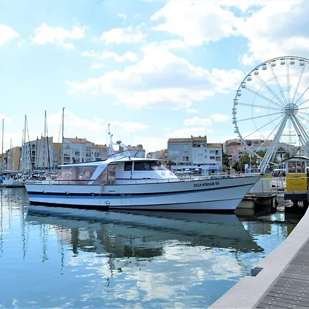 Au Cap D'agde Avec Parking, Piscine Proche Du Port - Fr-1-249-420 * Agde